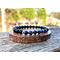Sodalite and Black Tourmaline Bracelet for Stress and Anxiety Relief by Rock My Zen